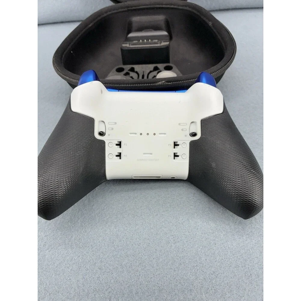 Xbox Elite Wireless Controller Series 2 Blue Custom w/ Case Parts Repair